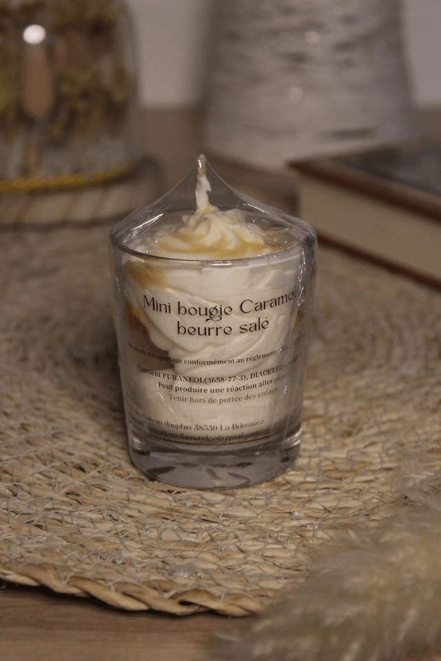Bougie gourmande CARAMEL BEURRE SALÉ